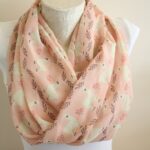 Llama Scarf with Cute Animal Print for Winter Gift