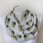 Dog Scarf – Pug Gift Infinity Scarf for Dog Lovers and Pet Moms