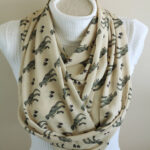Dinosaur Scarf – T-Rex Infinity Scarf Gift for Her