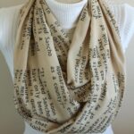 Don Quixote Scarf – Literary Infinity Scarf for Book Lovers