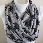 Mama Bear Scarf Infinity Loop for Moms with Bear Print