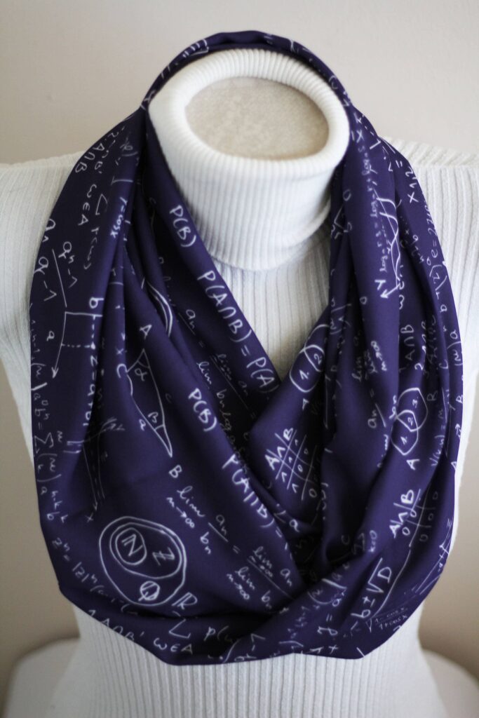 Brilliant Mathematics Scarf – Perfect Math Teacher Gift for Women ...