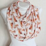 Golden Retriever Scarf Infinity Loop for Dog Moms