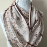 A Christmas Carol Infinity Scarf – Charles Dickens Quote Scarf for Book Lovers