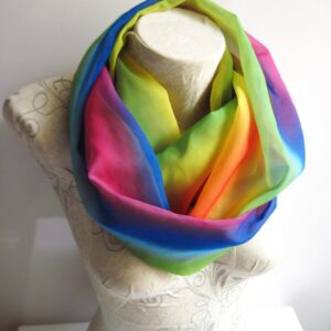 Rainbow Scarf – Vibrant Pride Infinity Scarf for LGBTQ+ Celebrations