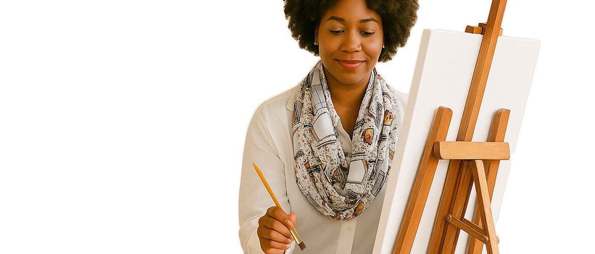 Add a splash of inspiration to every outfit—shop our artist-designed scarves now.