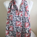 Feminist Scarf Girl Power Infinity Scarf – Feminist Gift