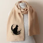 Celestial Cat Scarf women accessories fleece wrap